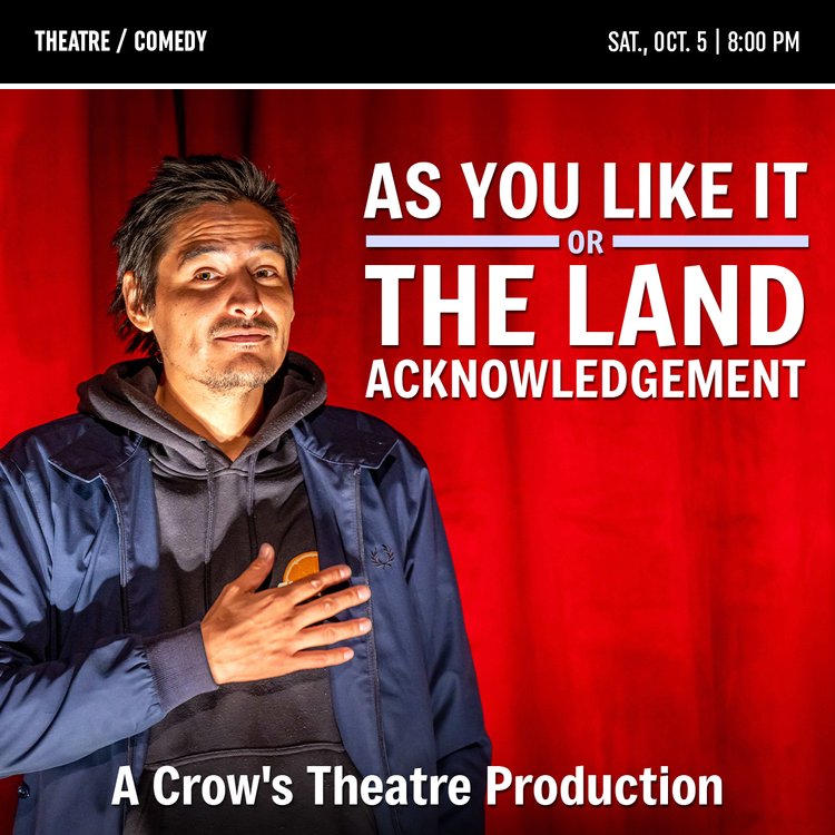 AS YOU LIKE IT, OR THE LAND ACKNOWLEDGEMENT - image