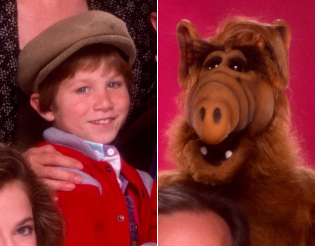 Benji Gregory and his television best friend, ALF.