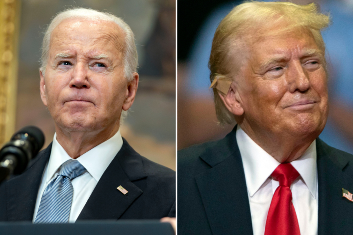 Biden exit turns age question to Trump, now oldest nominee in U.S. history