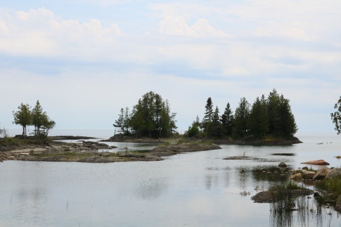 View of Lake Huron from South Baymouth July 3, 2024 Sawyer BogdanGlobal News