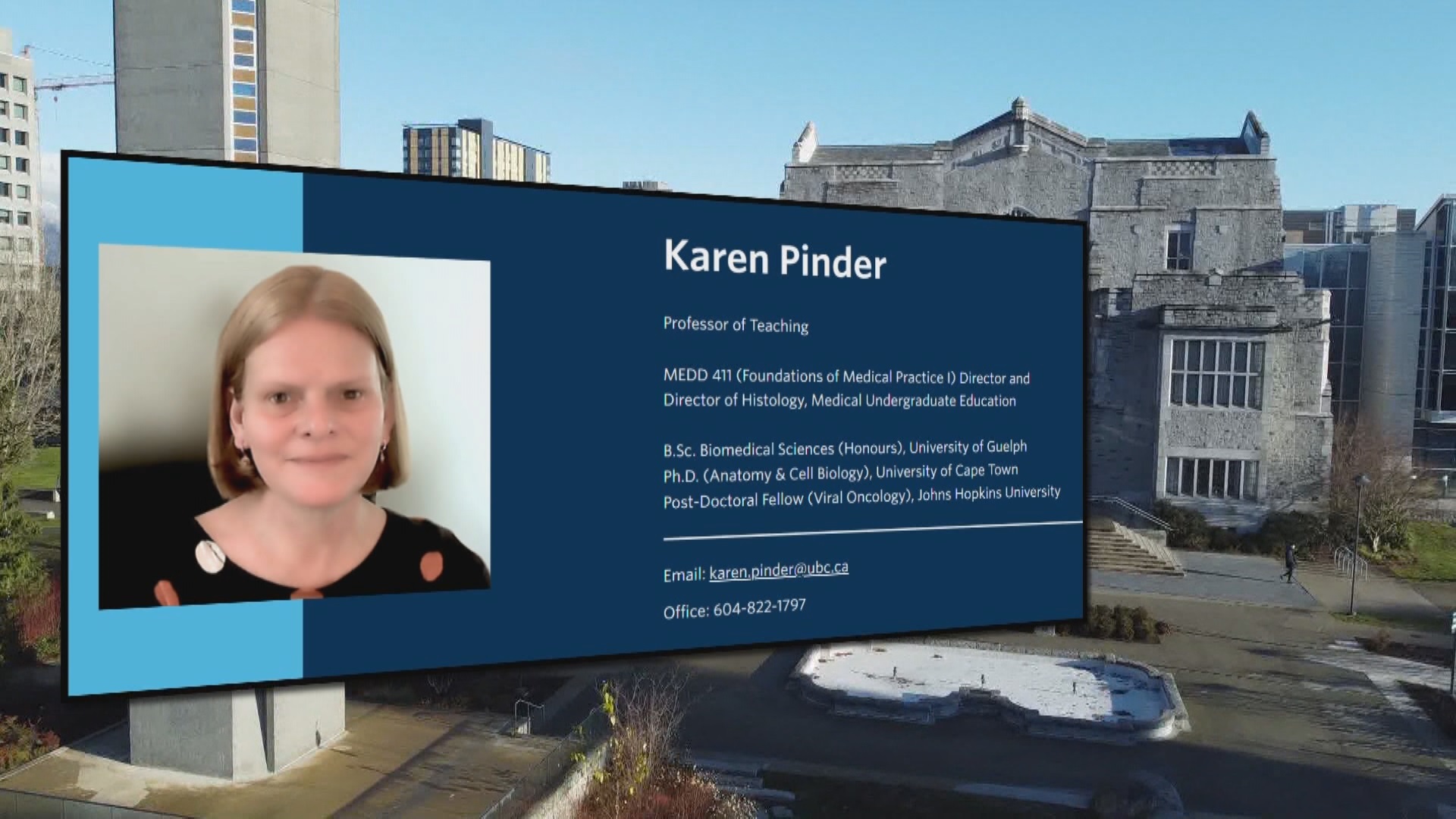 Студенти от Университета на Британска Колумбия отговарят на публикация на