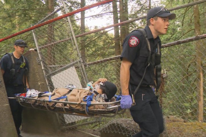 Rescue of intoxicated man who fell into Lynn Canyon waters prompts warning