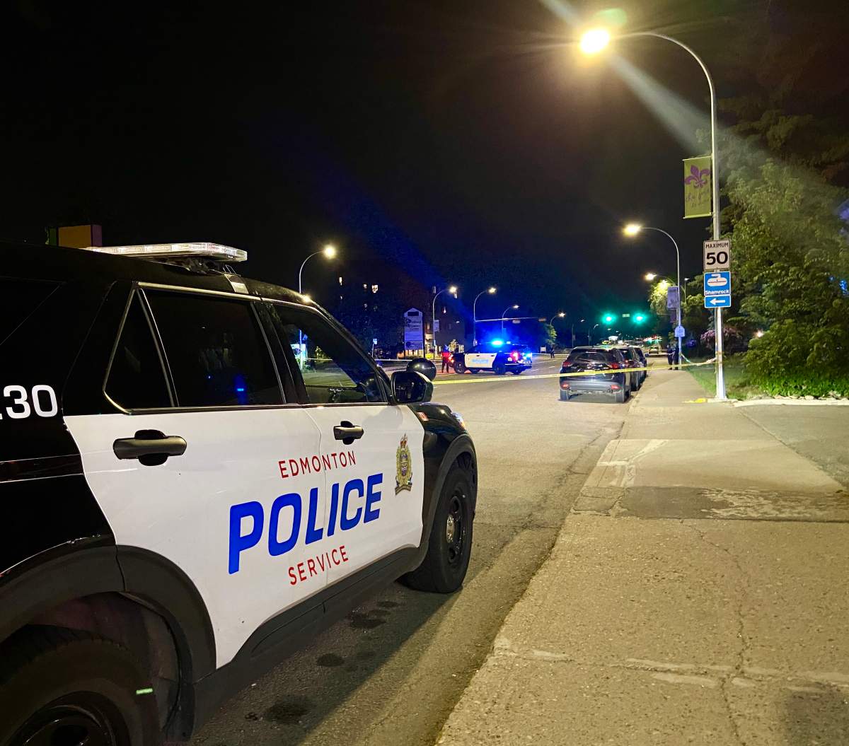 Details about what happened have yet to be released but a section of Whyte Avenue near 95th Street have been taped off by the Edmonton Police Service since early Wednesday,