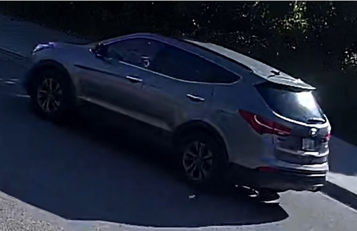 A photo of an SUV that Edmonton police say was spotted near the scene of a homicide at the Mill Creek Ravine on June 29, 2024.
