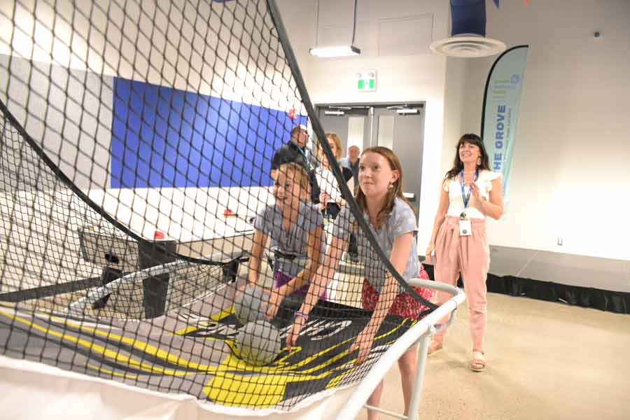 In addition to an increase in services and supports, visits also rose 10 per cent year over year.