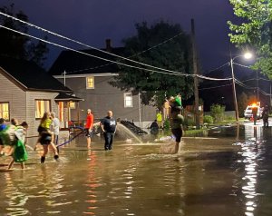 ‘I was literally piggybacking them out’: N.S. mother calls for solution to frequent flooding