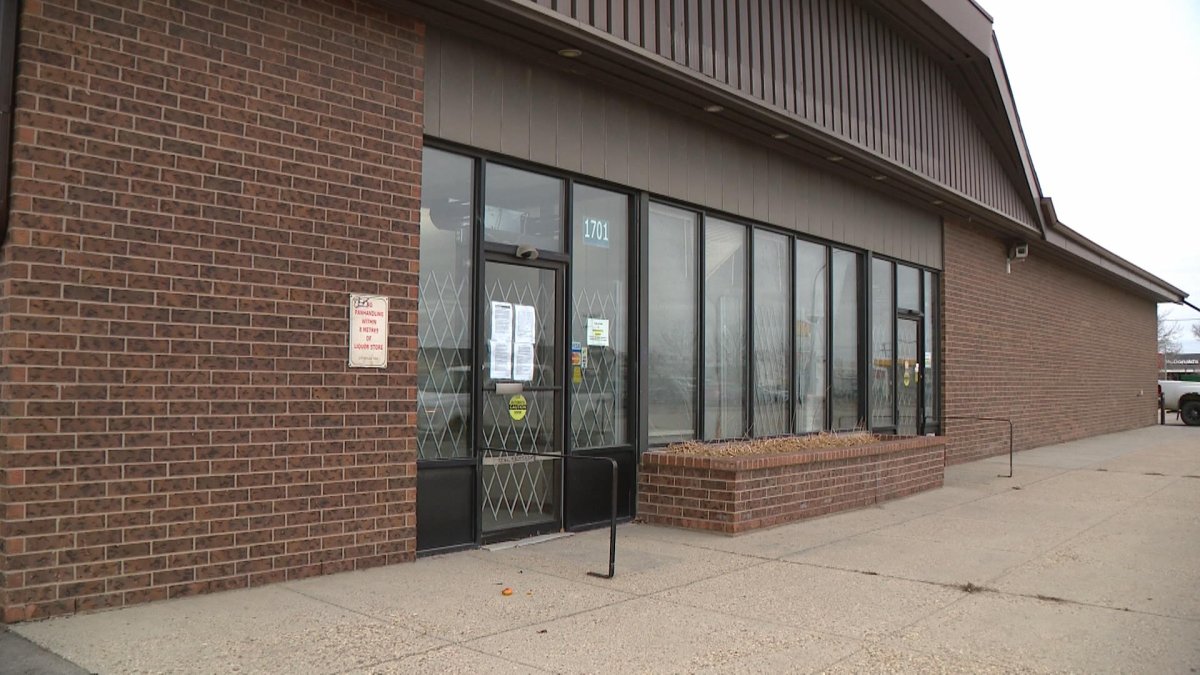A former liquor store on Idywyld is being used as a temporary complex needs emergency shelter in Saskatoon.