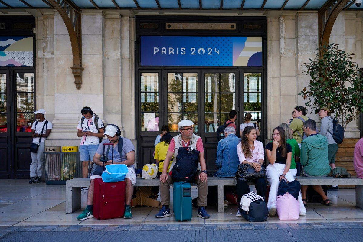 Paris Olympics Train