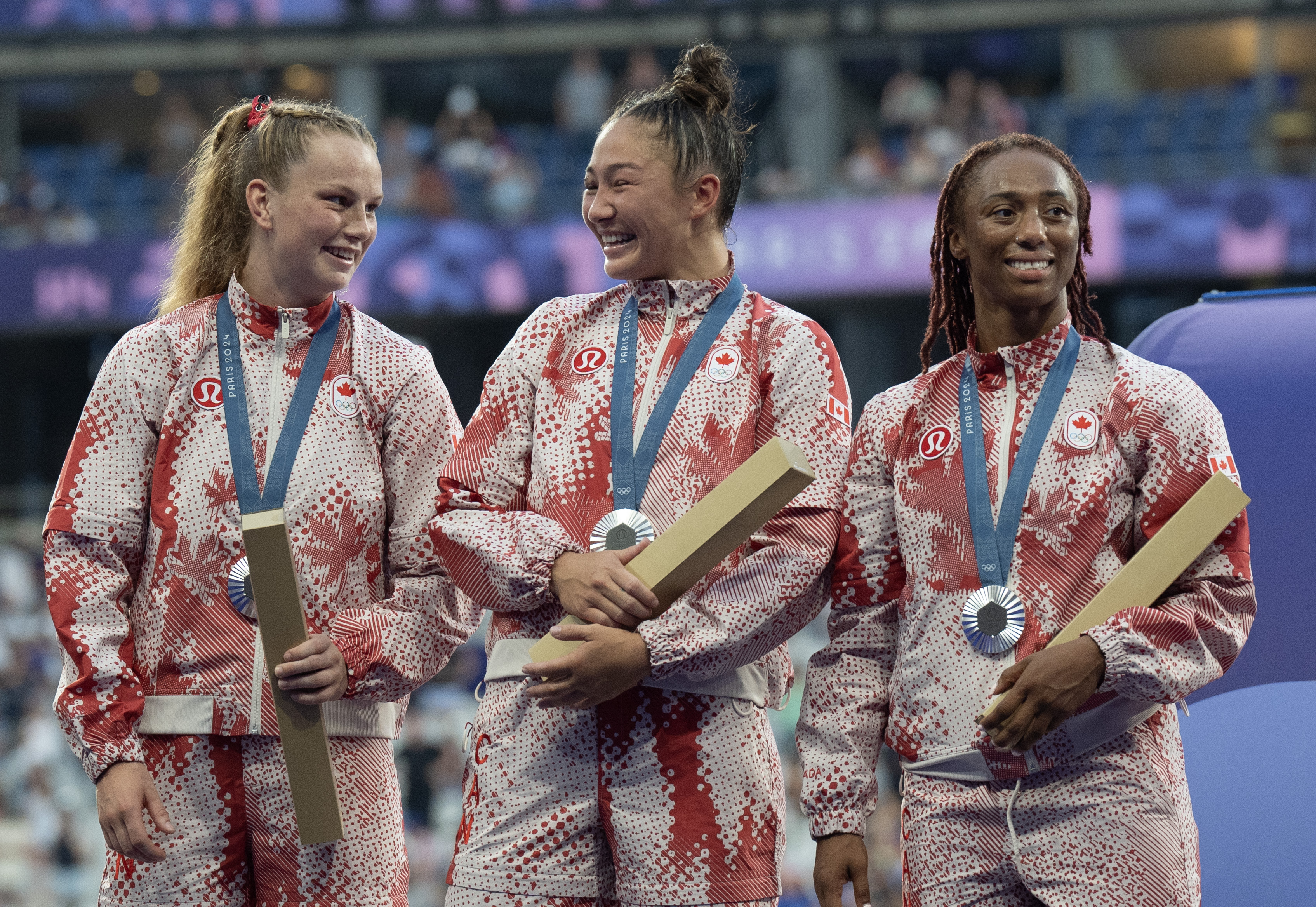 Canadian women’s rugby team takes silver at Paris 2024