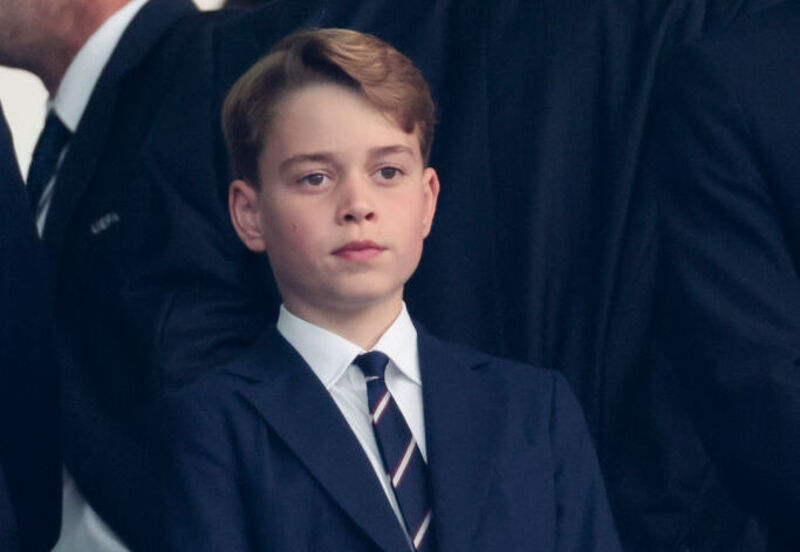 Prince George of Wales during the UEFA EURO 2024 final match between Spain and England at Olympiastadion on July 14, 2024 in Berlin, Germany