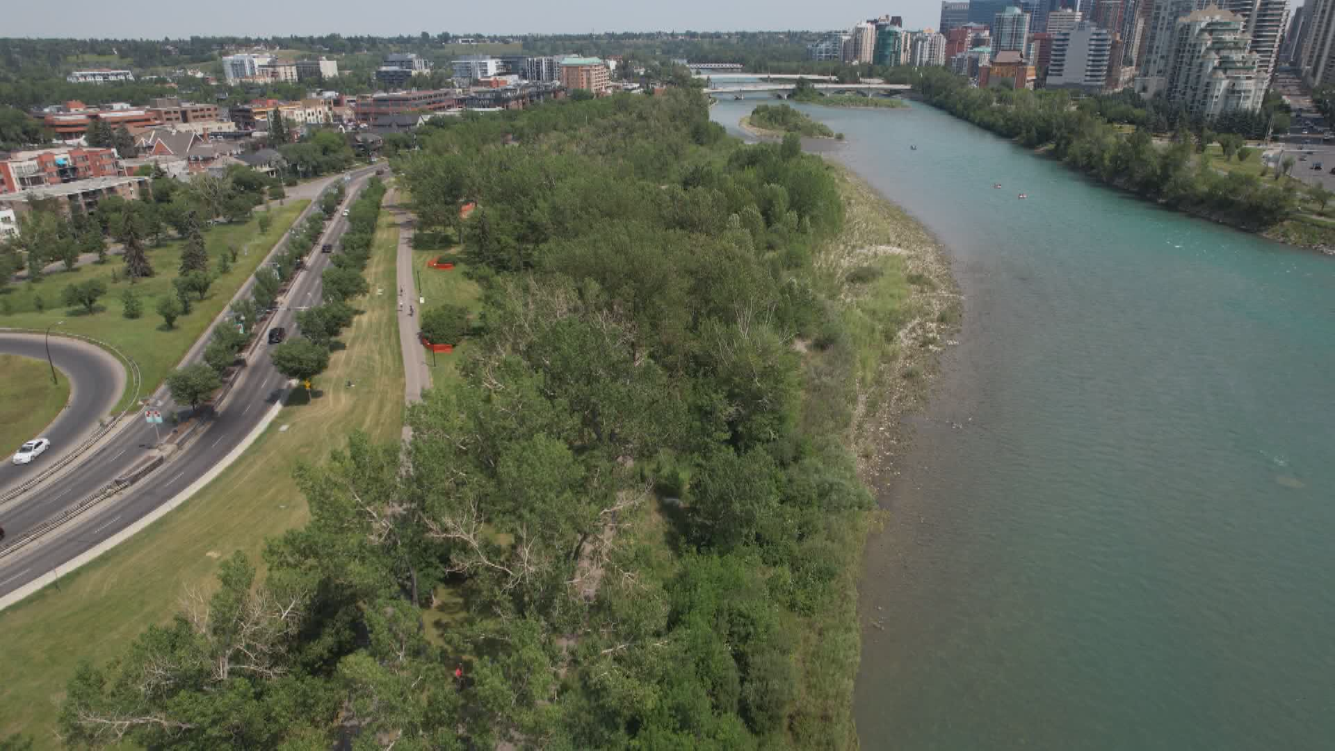 Construction begins on $50-million Sunnyside Flood Barrier in Calgary