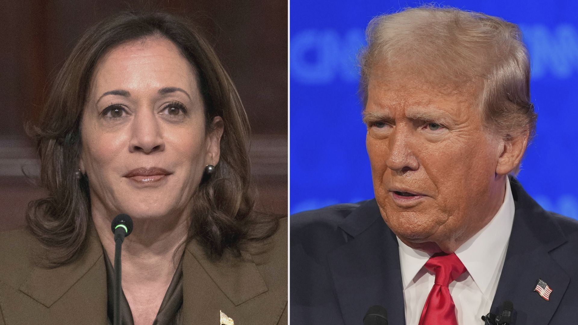 САЩ Вицепрезидентът Камала Харис има незначителна преднина от два процента