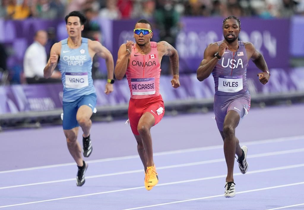 ド・グラス、オリンピック200m準決勝進出 – ナショナル