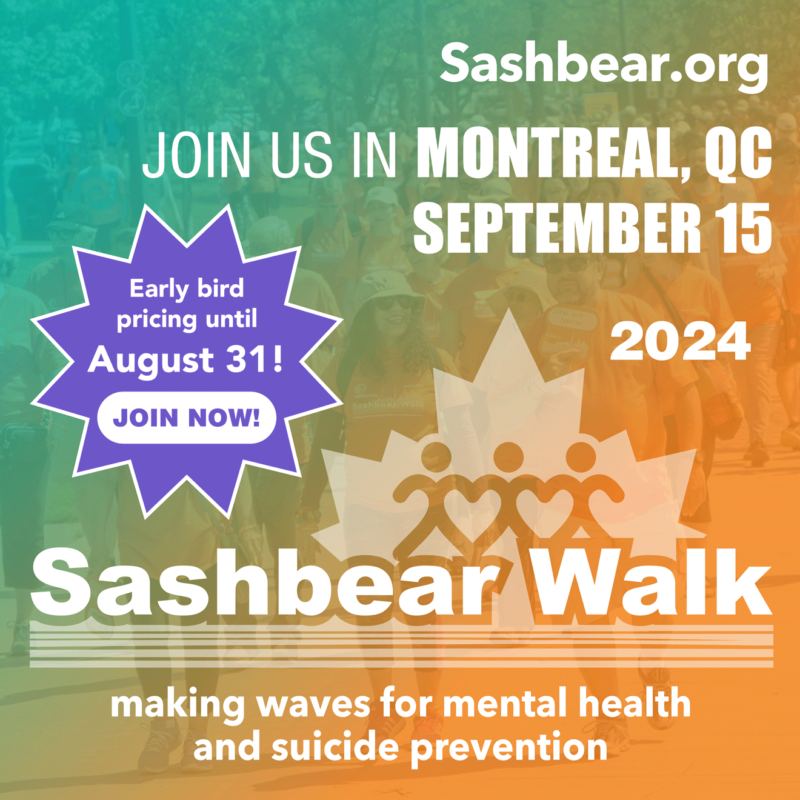 Sashbear Walk for borderline personality disorder and suicide prevention - image