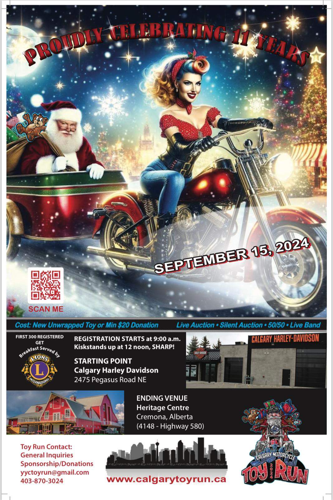 Calgary Motorcycle Toy Run - image