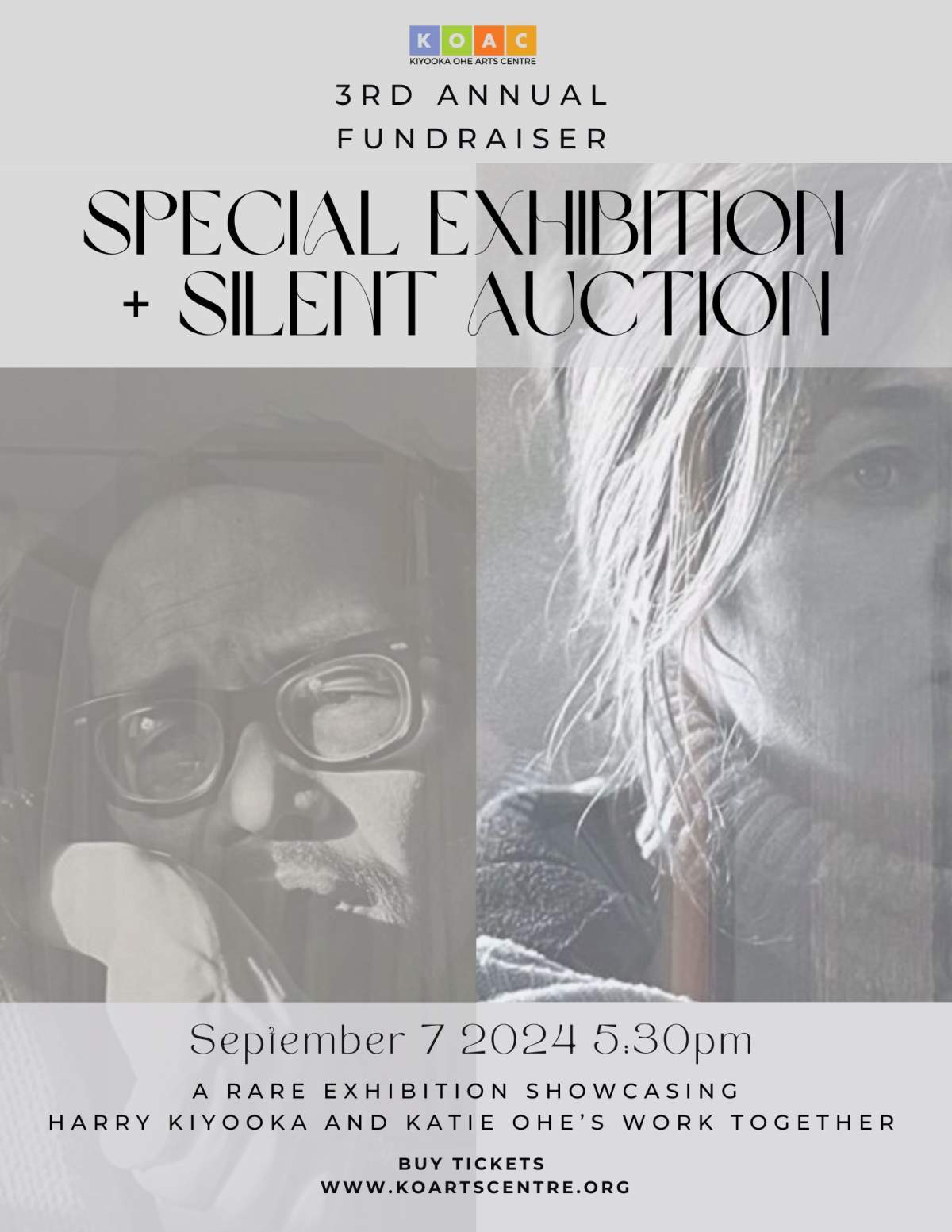 3rd Annual Kiyooka Ohe Arts Centre Fundraiser - image