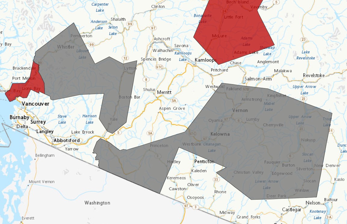 Издаден е бюлетин за опушено небе за голяма част от