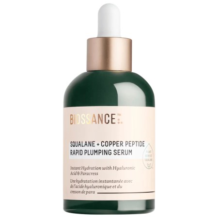 Biossance Squalane + Copper Hyaluronic Acid Peptide Rapid Plumping Serum