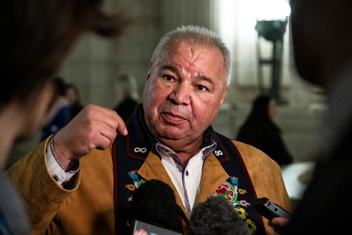 President of the Manitoba Metis Federation David Chartrand said, "The lack of checks and balances in this system cannot keep on."