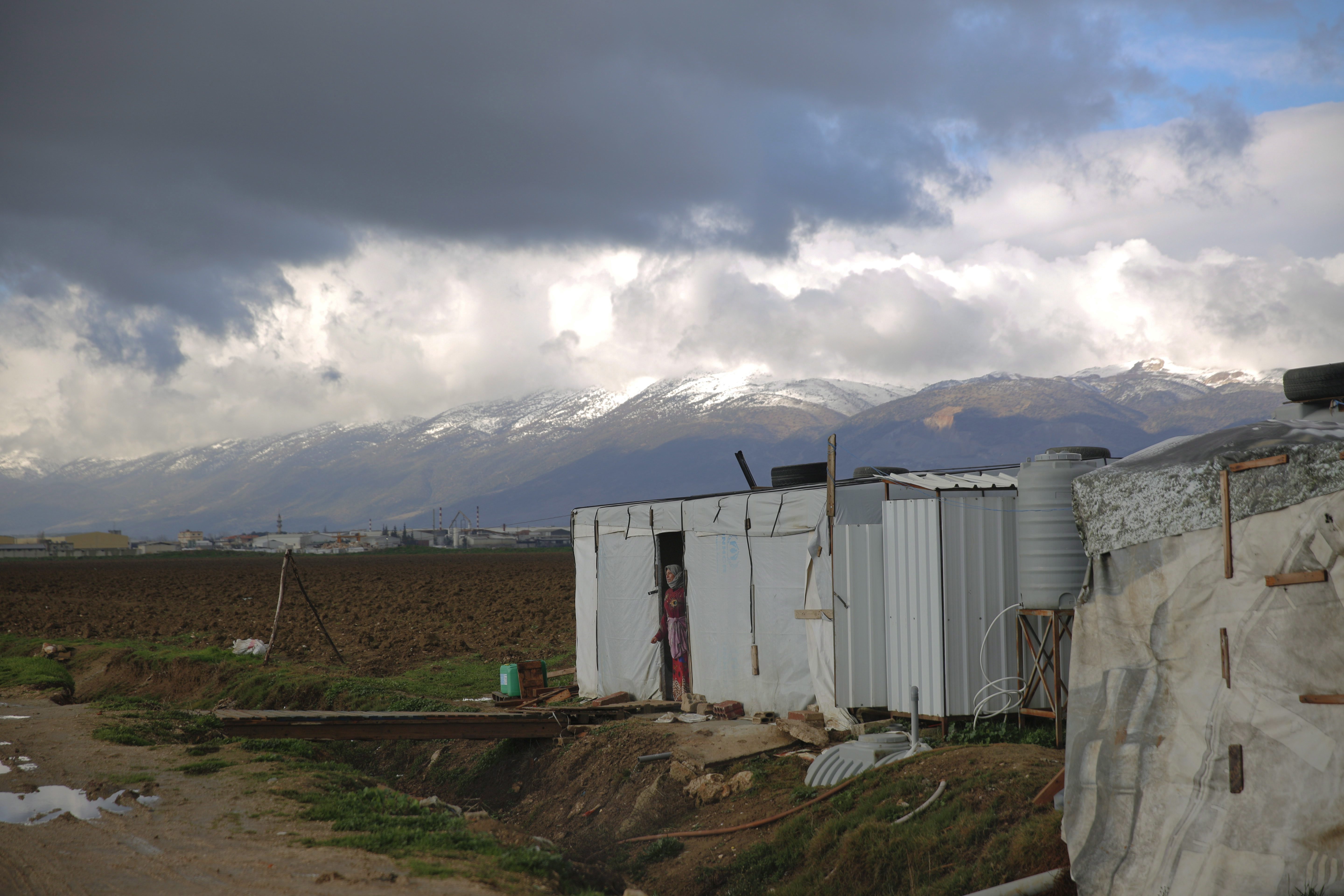 The Bekaa Valley town of Zahle, Lebanon, on Dec. 31, 2018. (AP Photo/Hassan Ammar)