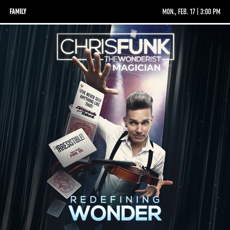 CHRIS FUNK, The Wonderist Magician - image
