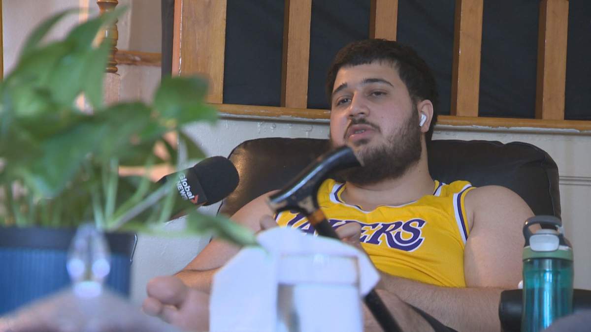 Abdel Rahman Abdallah was seriously injured in the shooting.