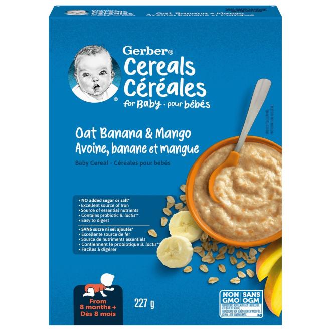 Gerber baby cereal recall