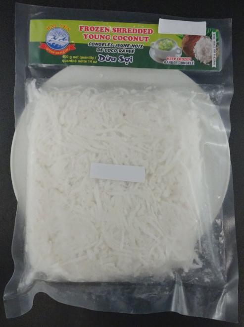 Frozen shredded coconut recall