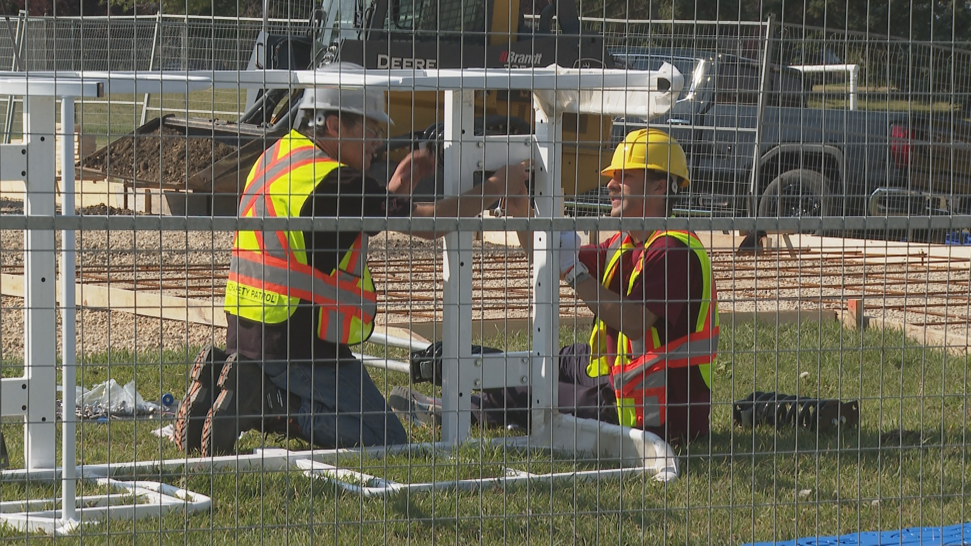 Construction underway for southeast Calgary school playground