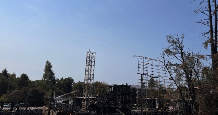 Нови изображения на пожар във Ванкувър показват почернелите и овъглени останки