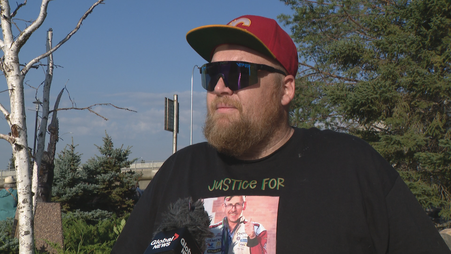 A rally for Trevor LePlante held in Prince Albert on Wednesday garnered many supporters in hopes to bring justice.
