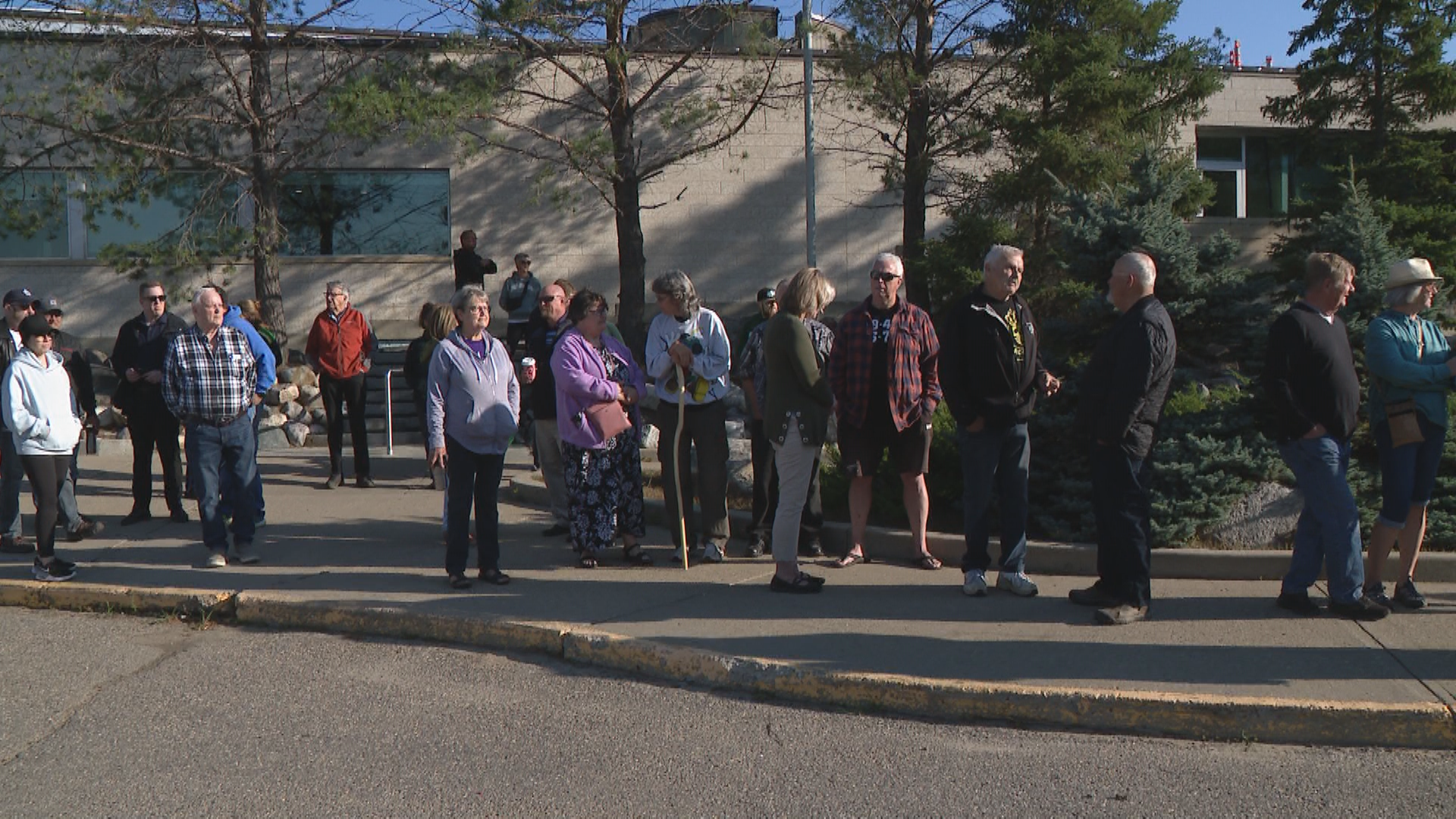 A rally for Trevor LePlante held in Prince Albert on Wednesday garnered many supporters in hopes to bring justice.