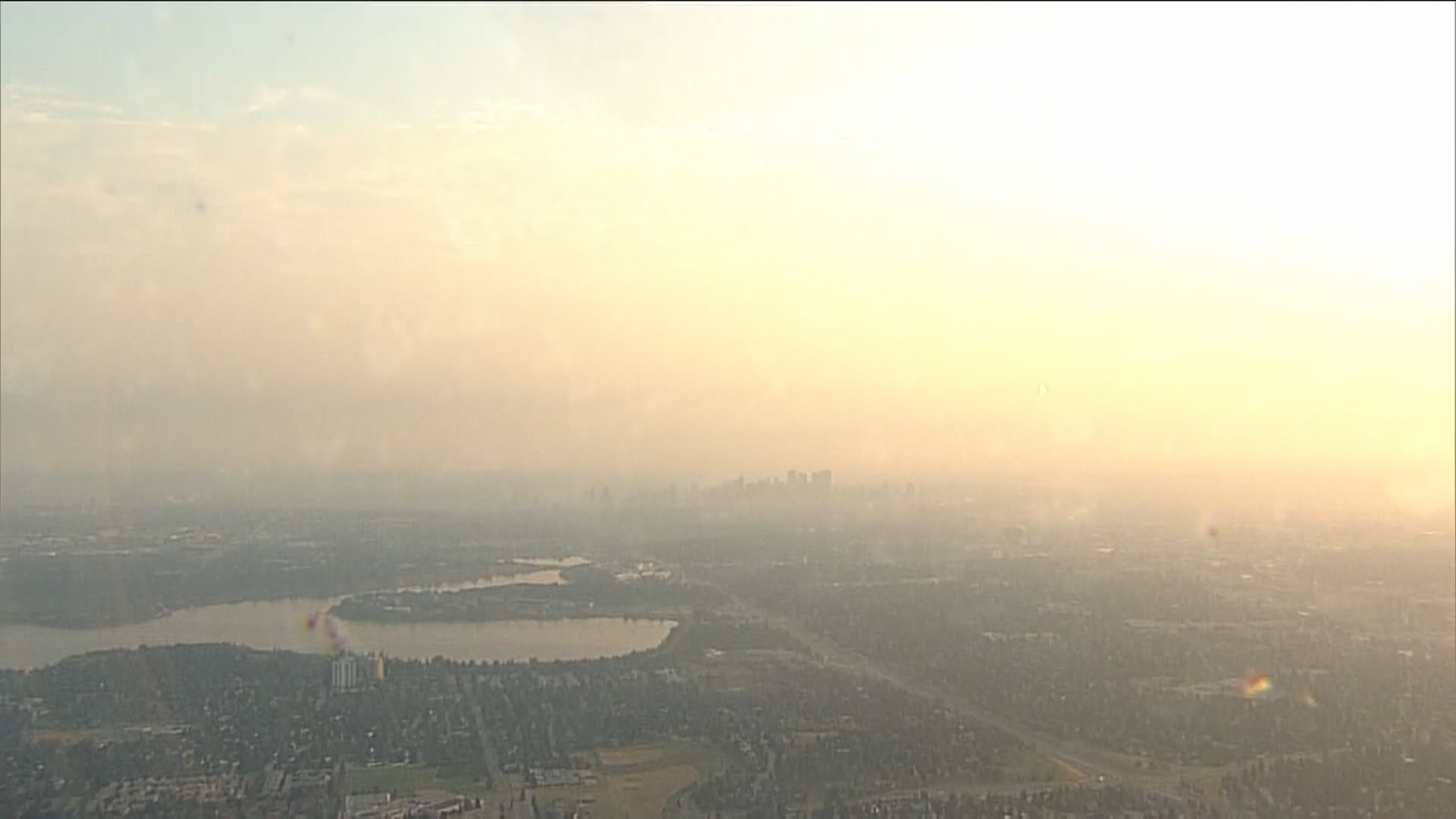 Почти цяла Албърта беше под предупреждение за качеството на въздуха