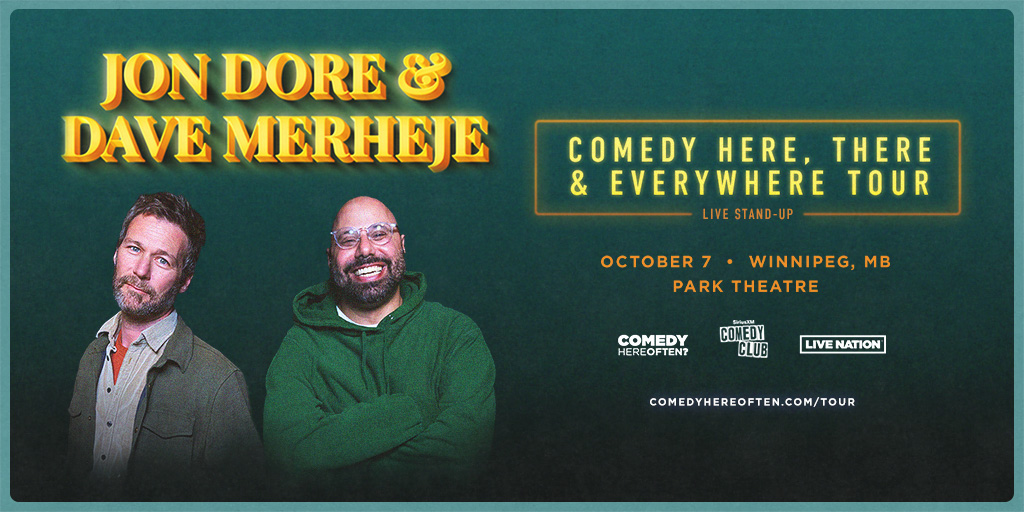 Jon Dore & Dave Merheje Comedy Tour - image