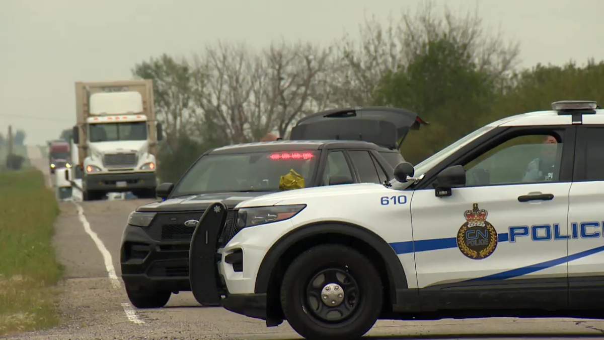 Alberta RCMP issued a dangerous person alert, as they search for two armed and dangerous suspects in Wheatland County, Alta., on Aug. 6, 2024.