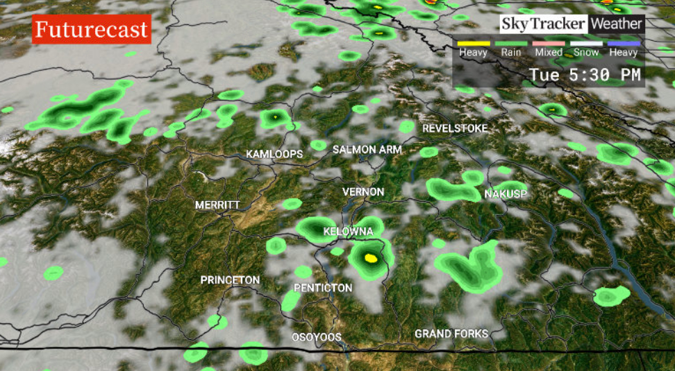 Okanagan weather: Highs still hopping above 30 C - image