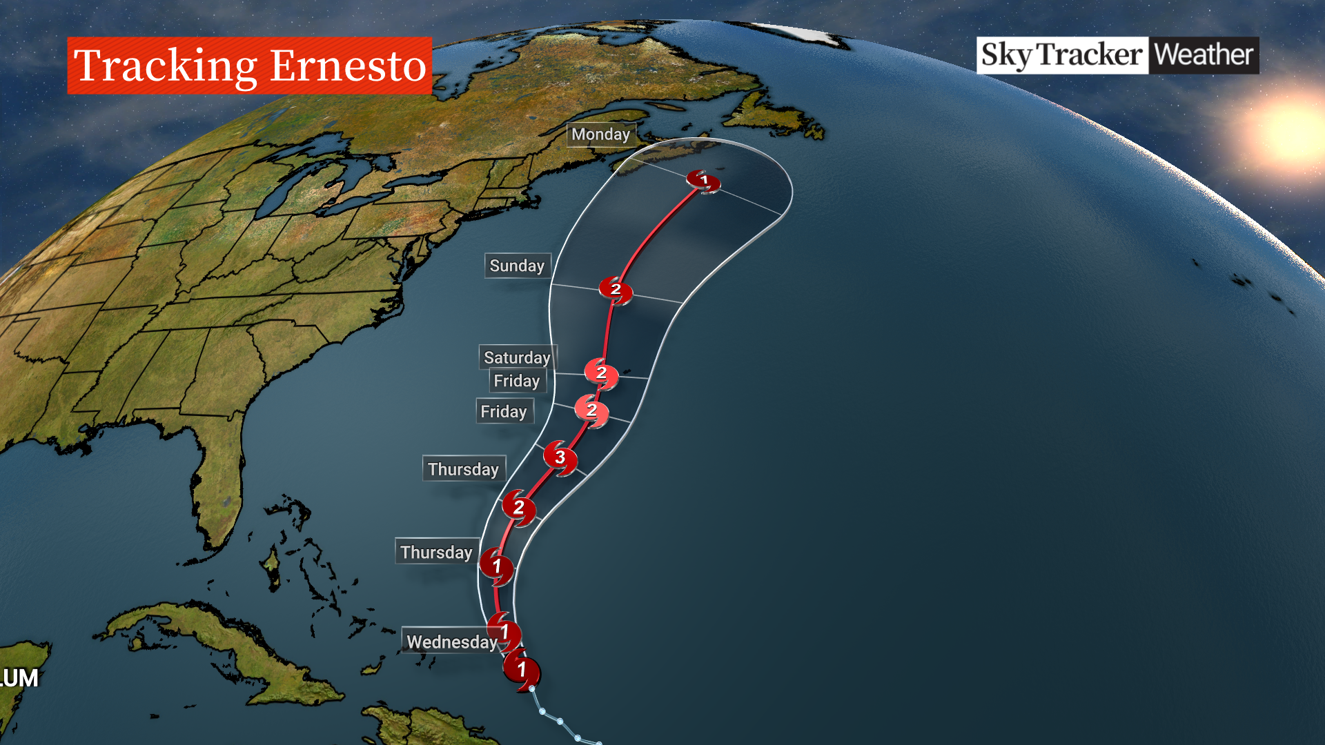 Ernesto’s ‘uncertainty’ and why people in Atlantic Canada should be watching