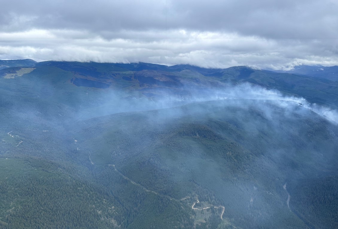 The Calcite Creek wildfire is being taken over by an Australian incident management team in the next few days. 