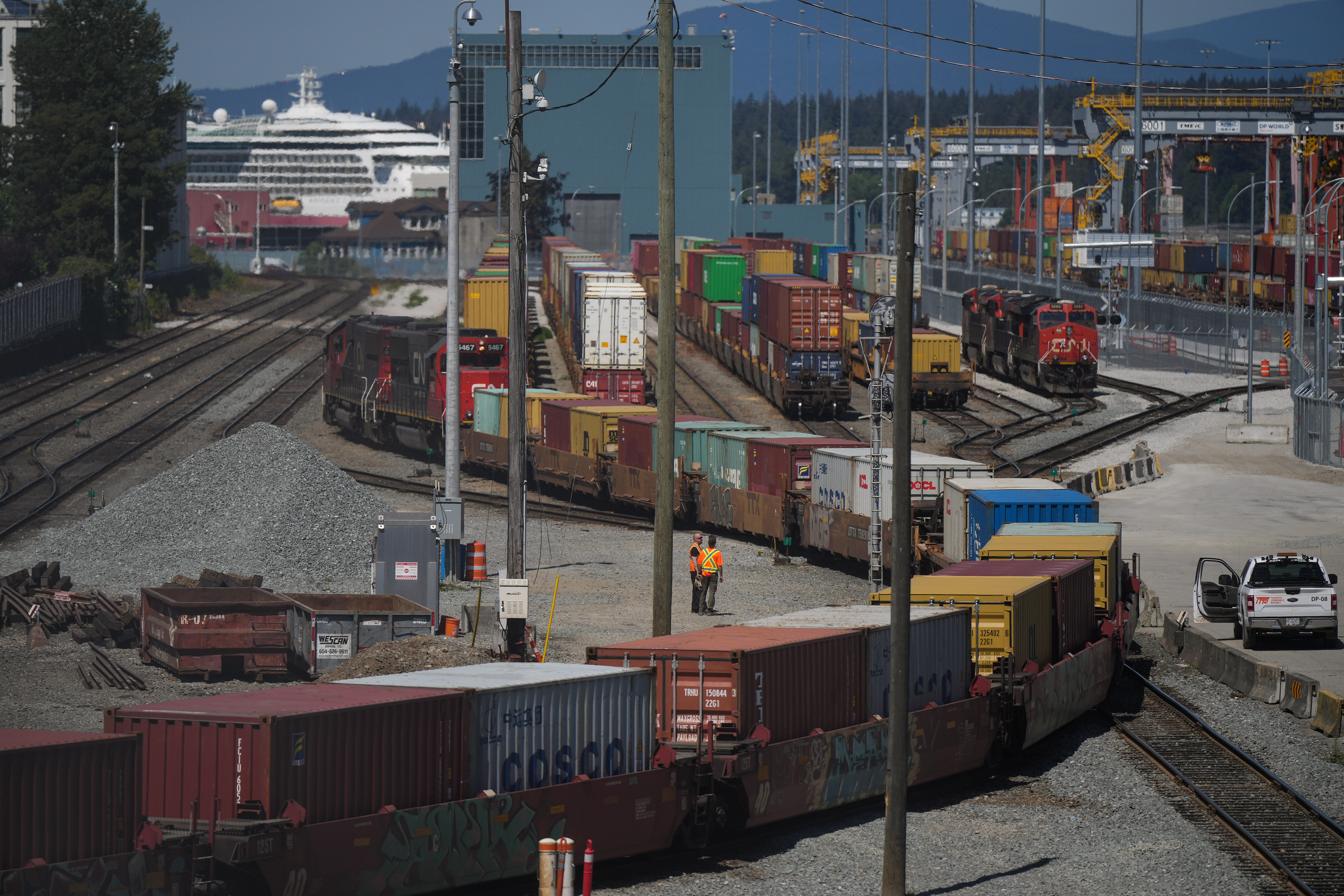 Canadian rail workers could strike or get locked out on Thursday