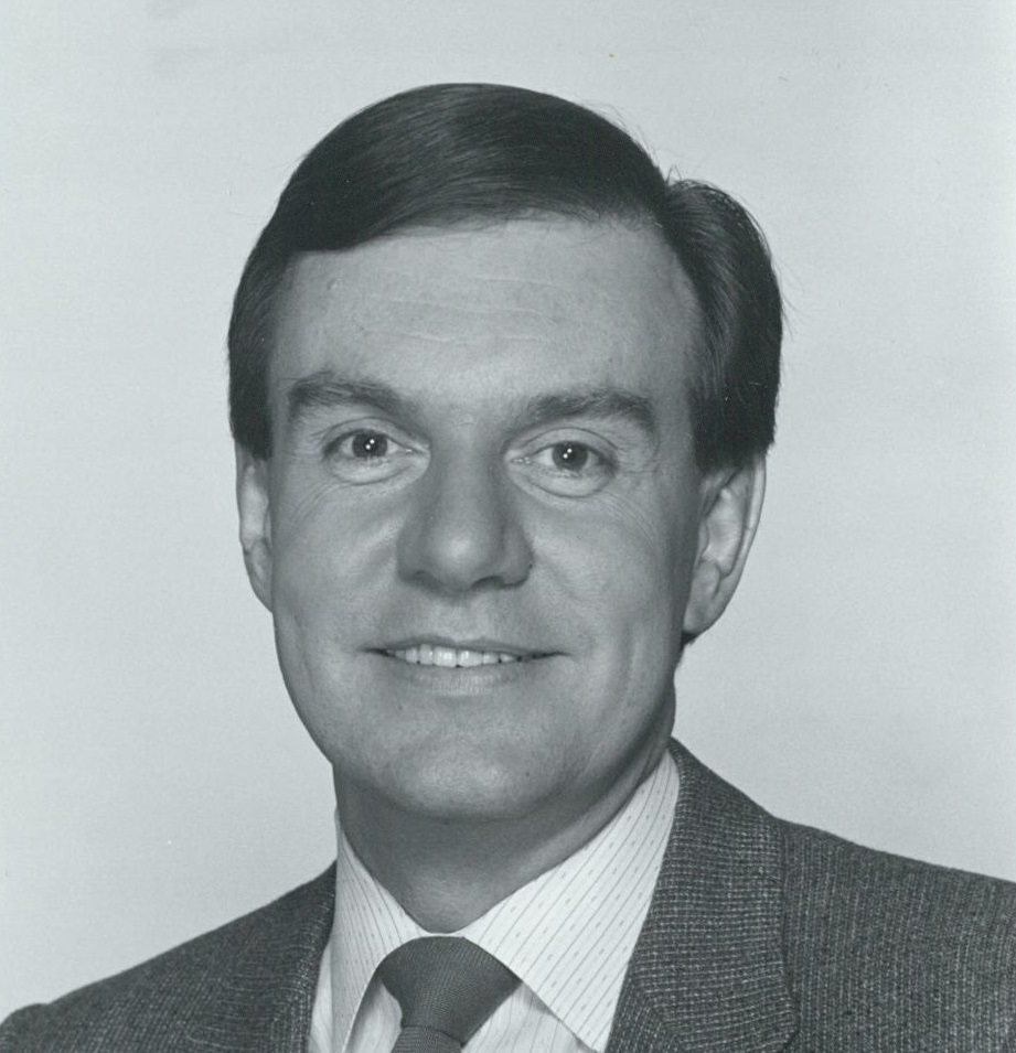 ‘ITV News at 6’ launched with anchor Doug Main in September 1975.