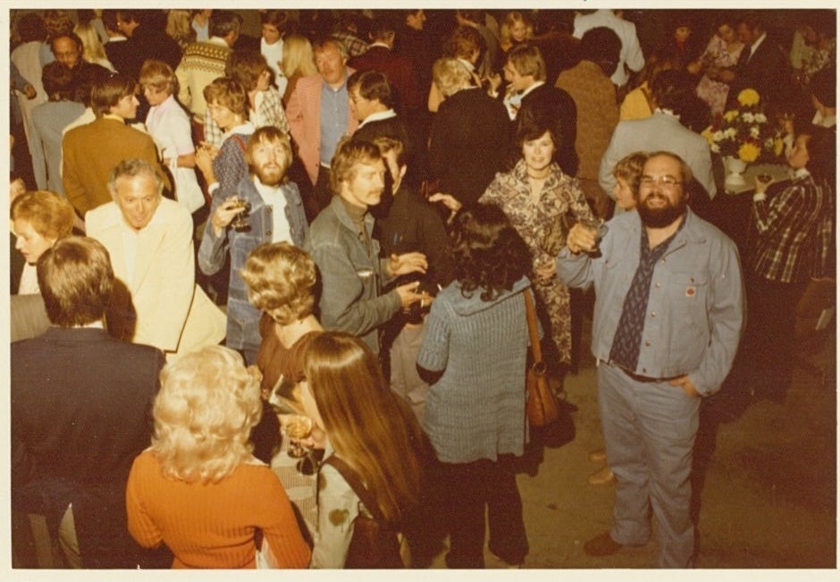 ITV signed on the airwaves on Sept. 1, 1974.