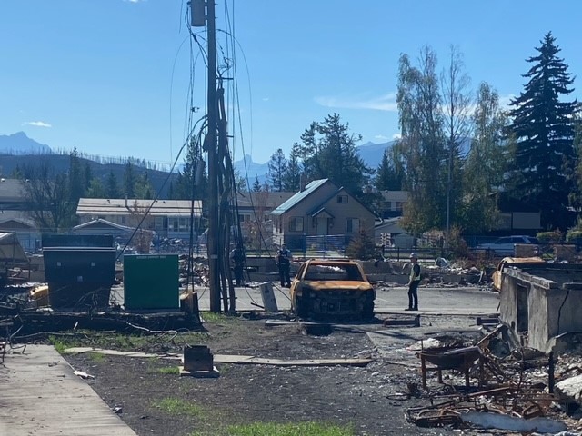 Inside the Jasper townsite Monday, Aug. 19, 2024.