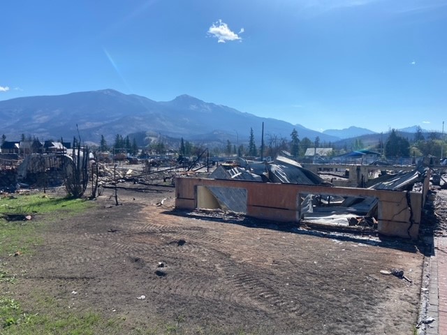 Inside the Jasper townsite Monday, Aug. 19, 2024.