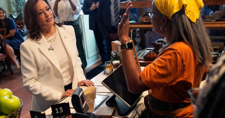 Harris says ‘values have not changed’ in 1st interview of her U.S. campaign