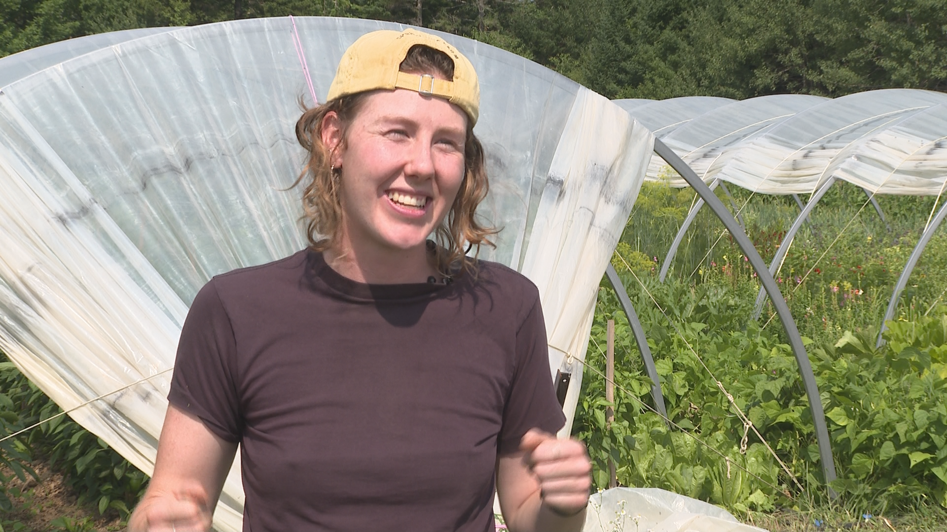 Rebecca MacInnis wants climate action taken to support local growers and consumers.