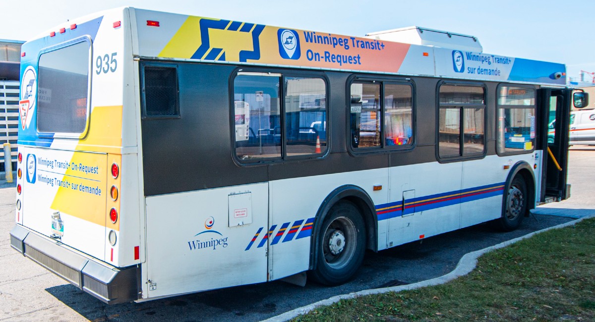 A Winnipeg Transit On-Request bus.