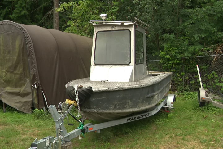 Long-lost ‘Beachcombers’ jetboat returns to Gibsons, B.C. for restoration