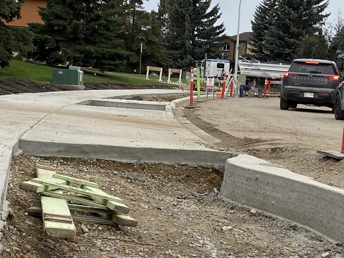 Neighbourhood renewal in Edmonton in the area of 138th Avenue and 33rd Street Wednesday, Sept. 4, 2024.