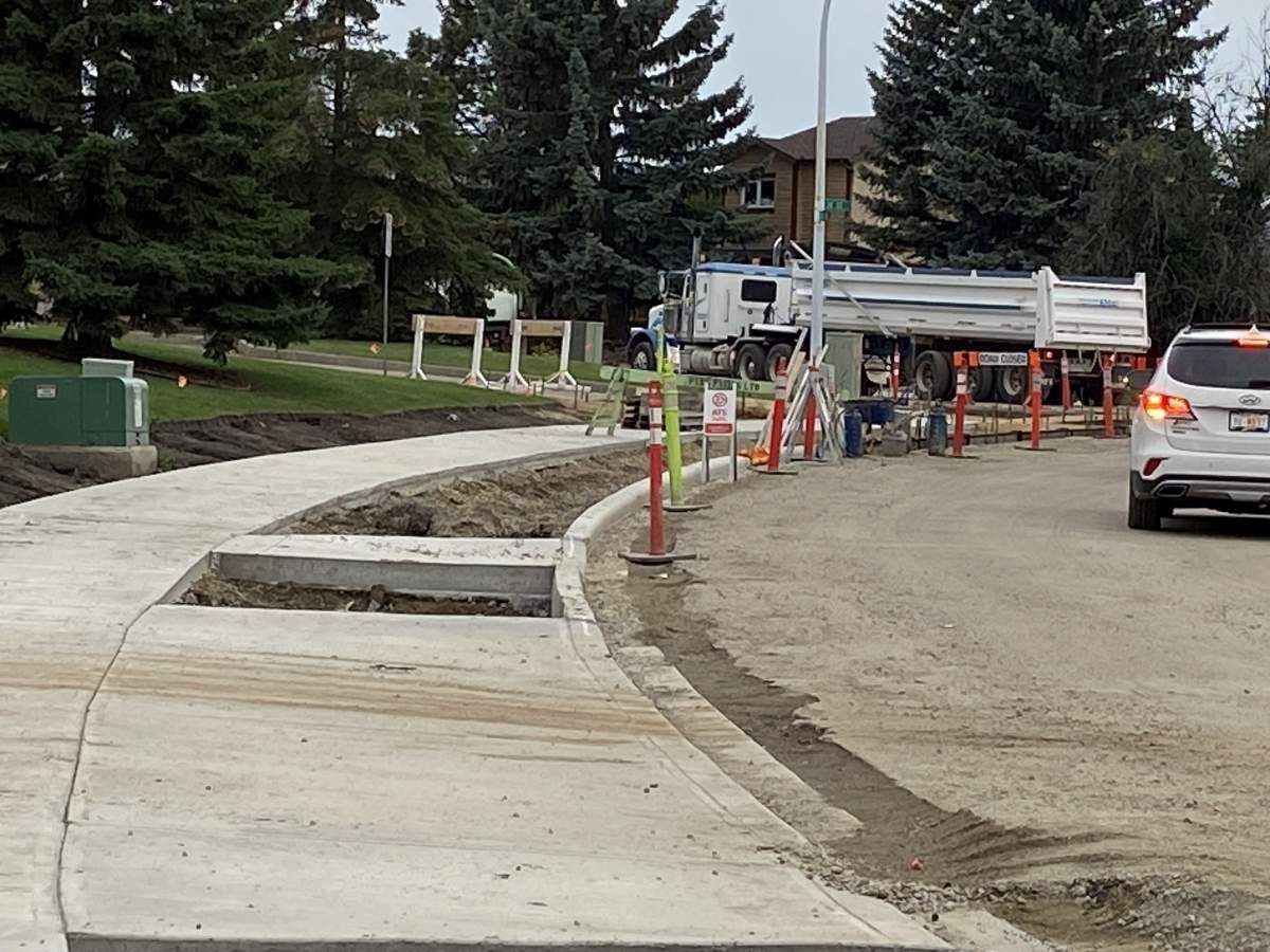 Neighbourhood renewal in Edmonton in the area of 138th Avenue and 33rd Street Wednesday, Sept. 4, 2024.