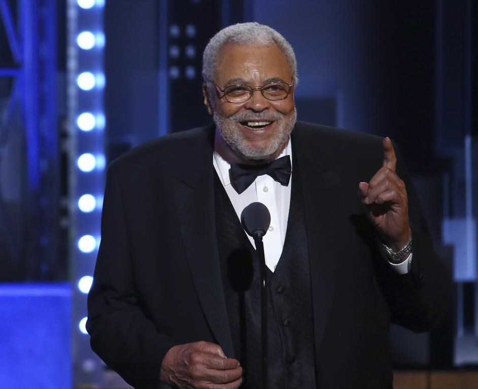 James Earl Jones accepts the special Tony award for Lifetime Achievement in the Theatre at the 71st annual Tony Awards on Sunday, June 11, 2017, in New York.